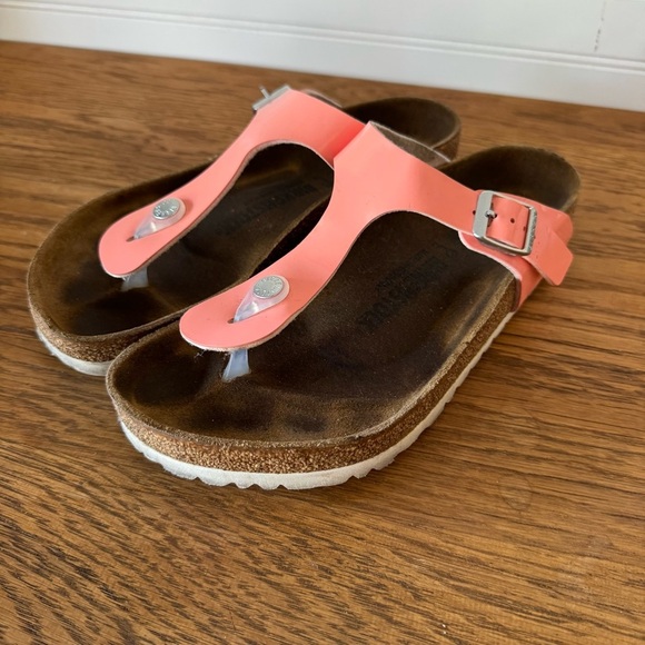 Birkenstock  Brushed Flamingo Birko-Flor Vegan  Size 39 - Picture 1 of 11